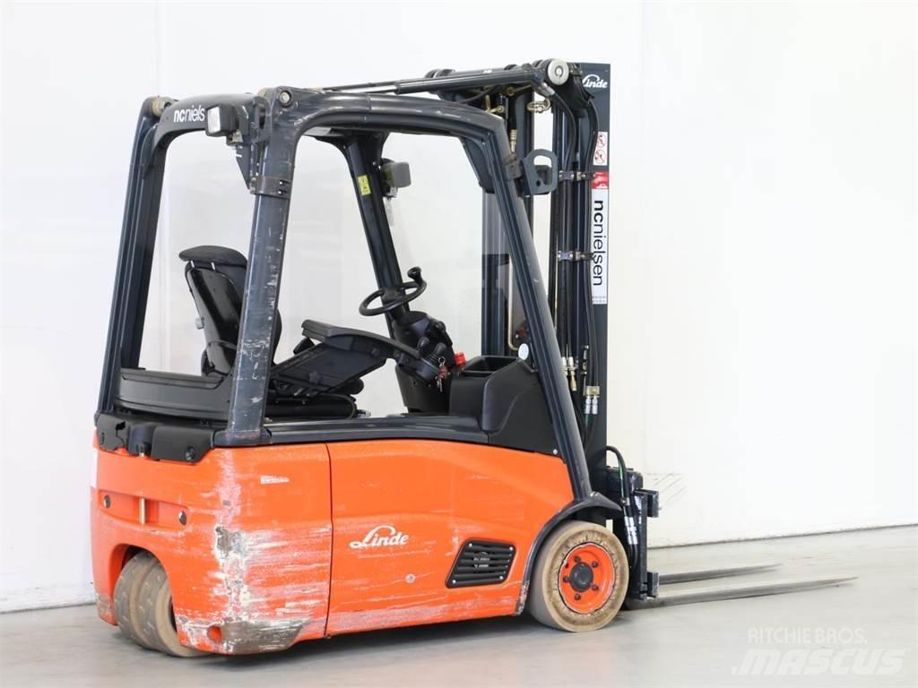 Linde E16/386-01 Elektrikli forkliftler