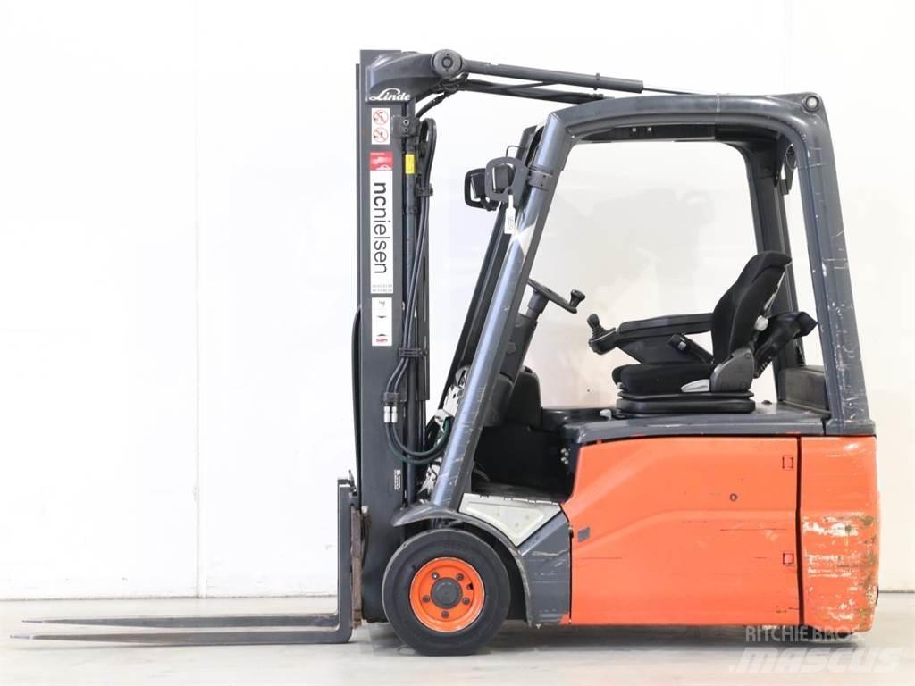 Linde E16/386-01 Elektrikli forkliftler