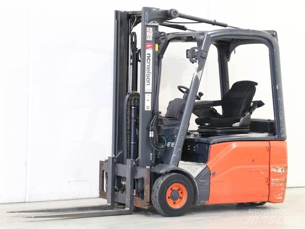 Linde E16/386-01 Elektrikli forkliftler