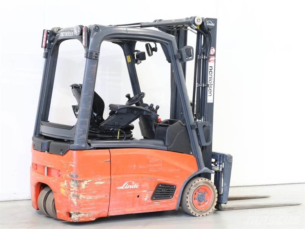 Linde E16/386-01 Elektrikli forkliftler