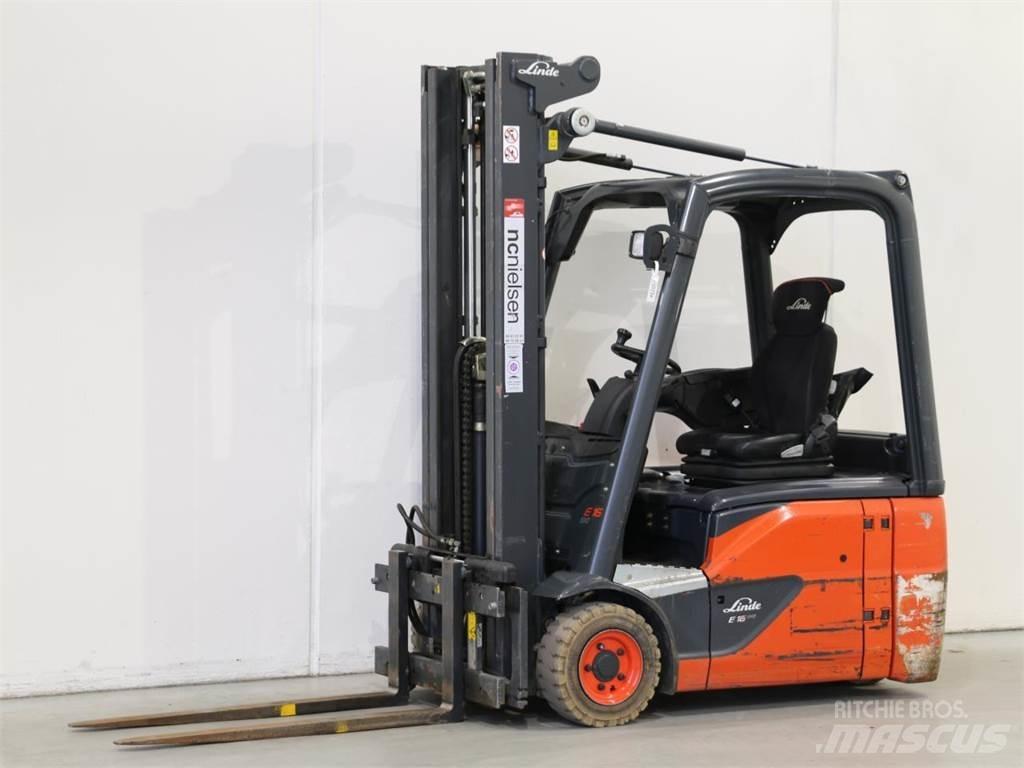 Linde E16/386-02 Elektrikli forkliftler