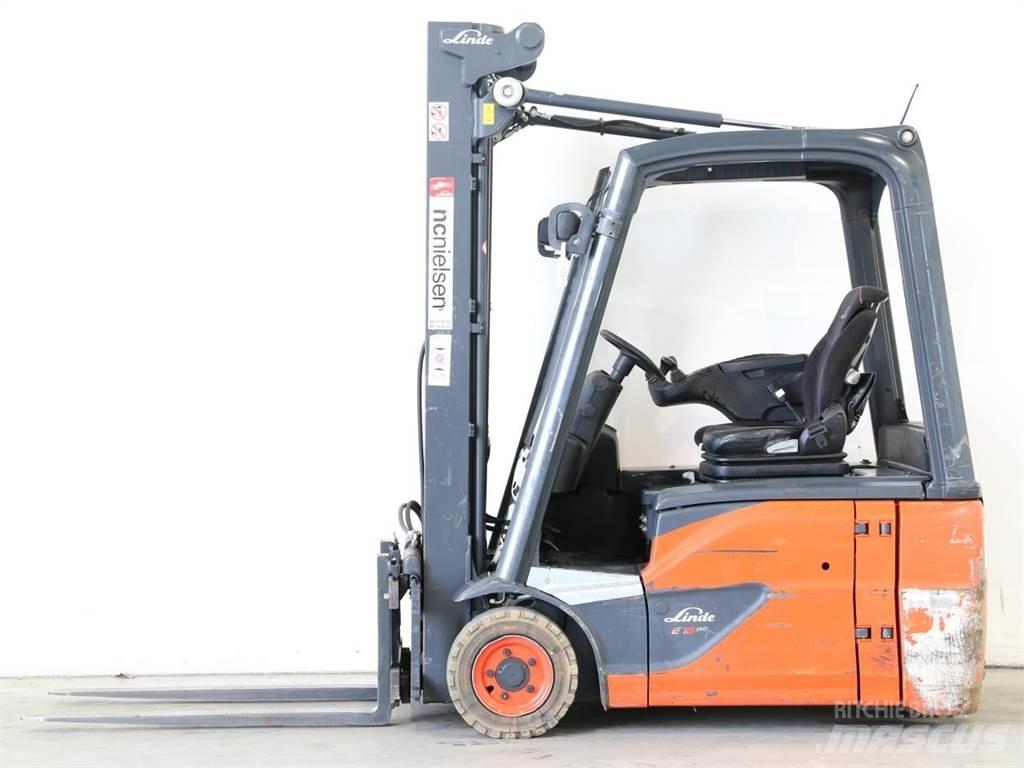 Linde E16/386-02 EVO Elektrikli forkliftler