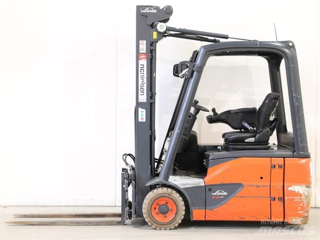 Linde E16/386-02 EVO Elektrikli forkliftler