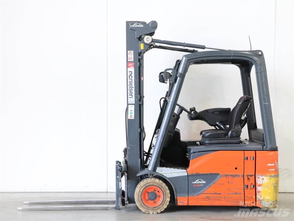 Linde E16/386-02 EVO Elektrikli forkliftler