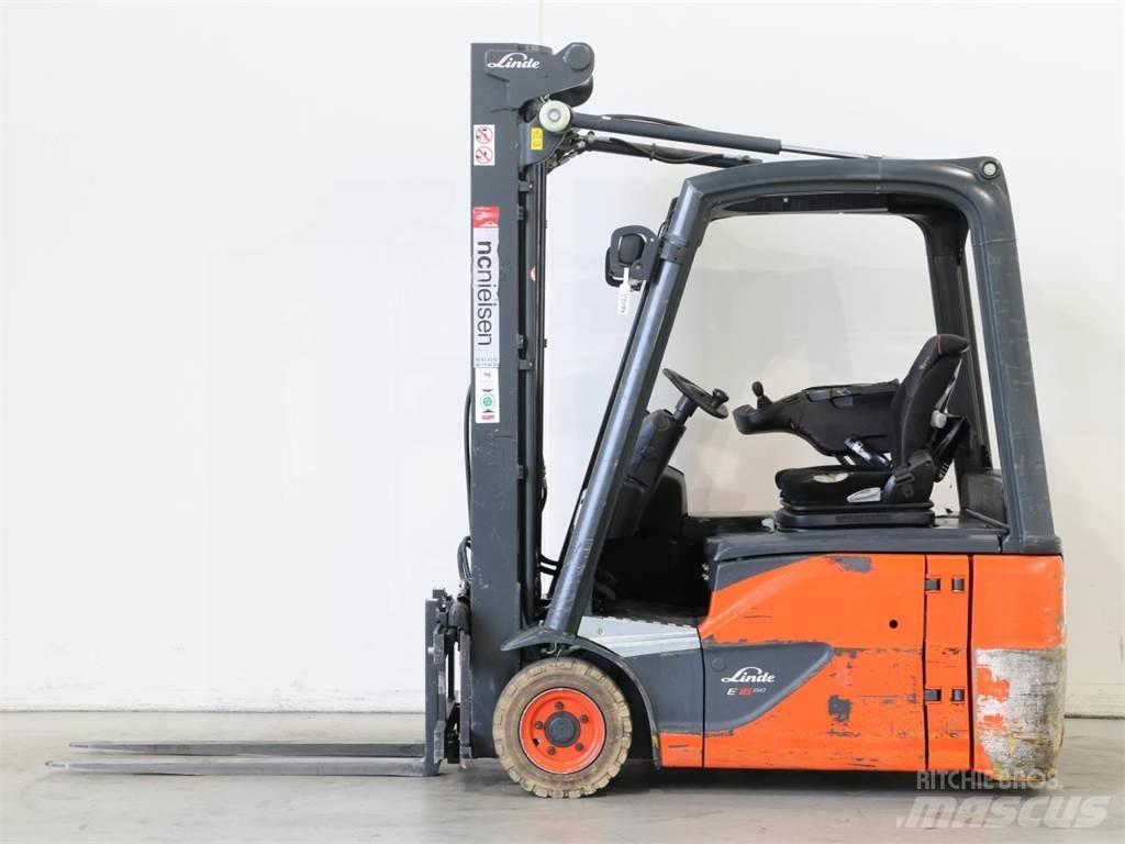 Linde E16/386-02 EVO Elektrikli forkliftler