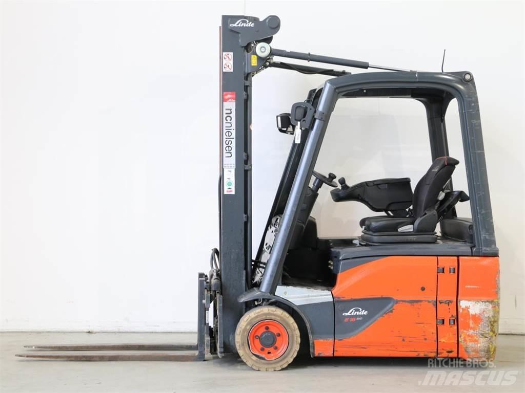 Linde E16/386-02 EVO Elektrikli forkliftler