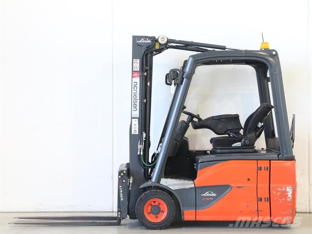 Linde E16/386-02 EVO Elektrikli forkliftler