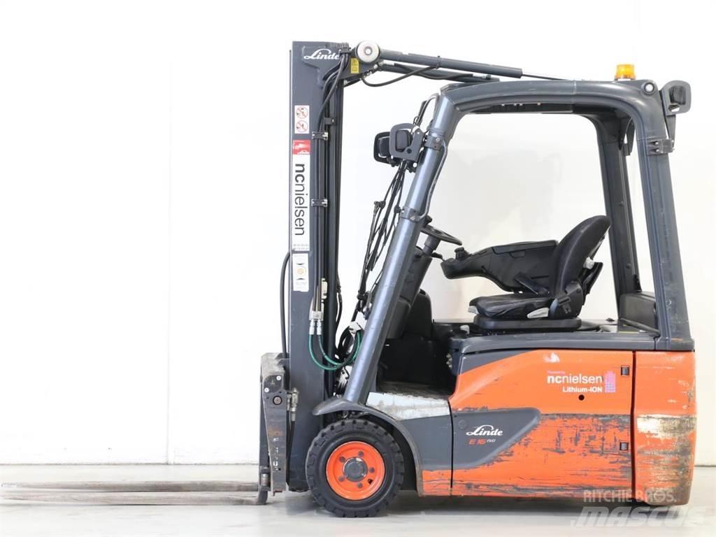 Linde E16/386-02 EVO Elektrikli forkliftler