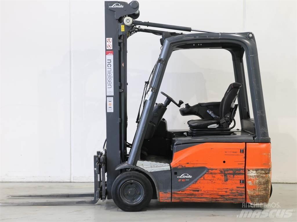 Linde E16/386-02 EVO Elektrikli forkliftler