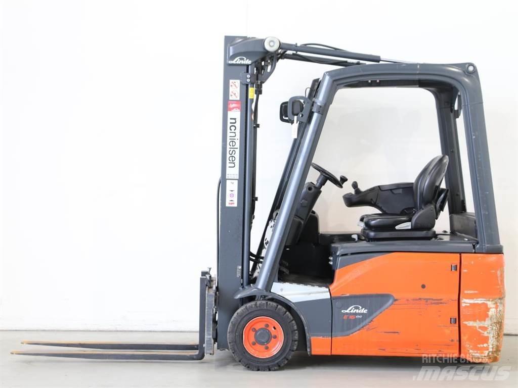 Linde E16/386-02 EVO Elektrikli forkliftler
