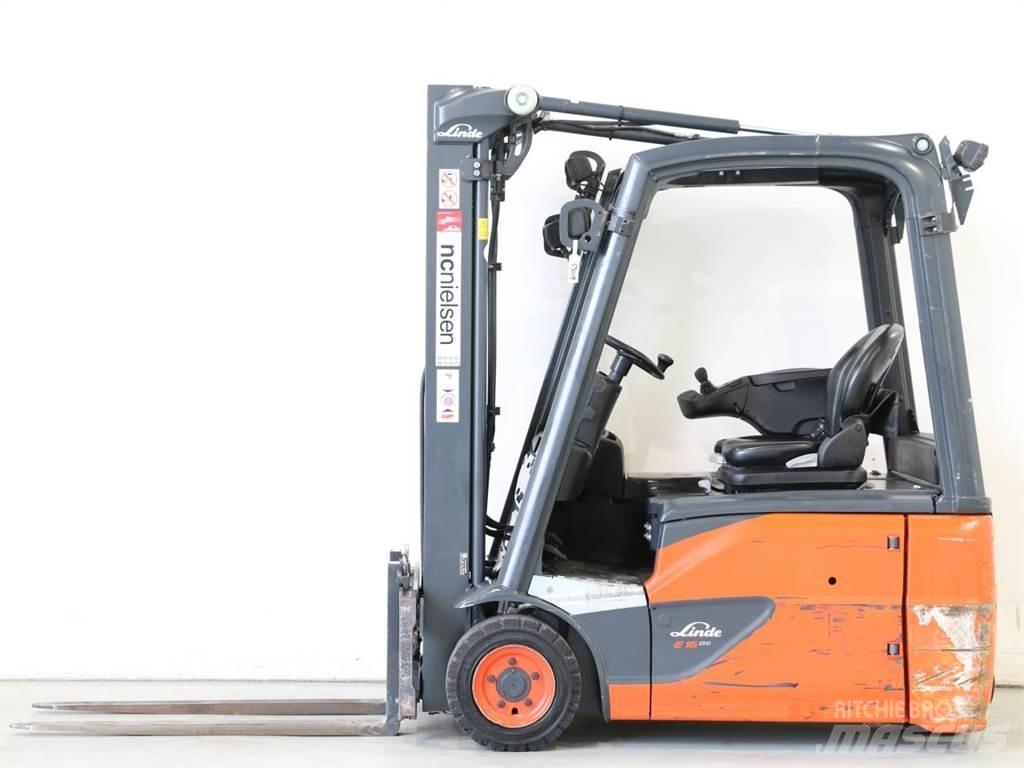 Linde E16/386-02 EVO Elektrikli forkliftler