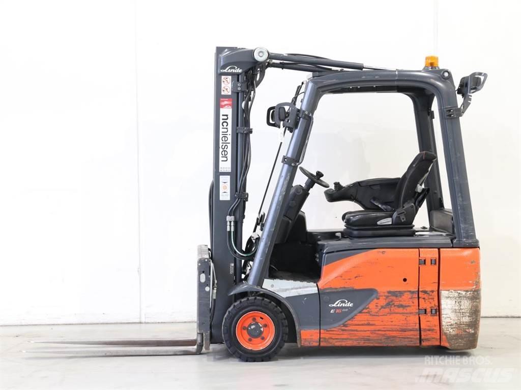 Linde E16/386-02 EVO Elektrikli forkliftler