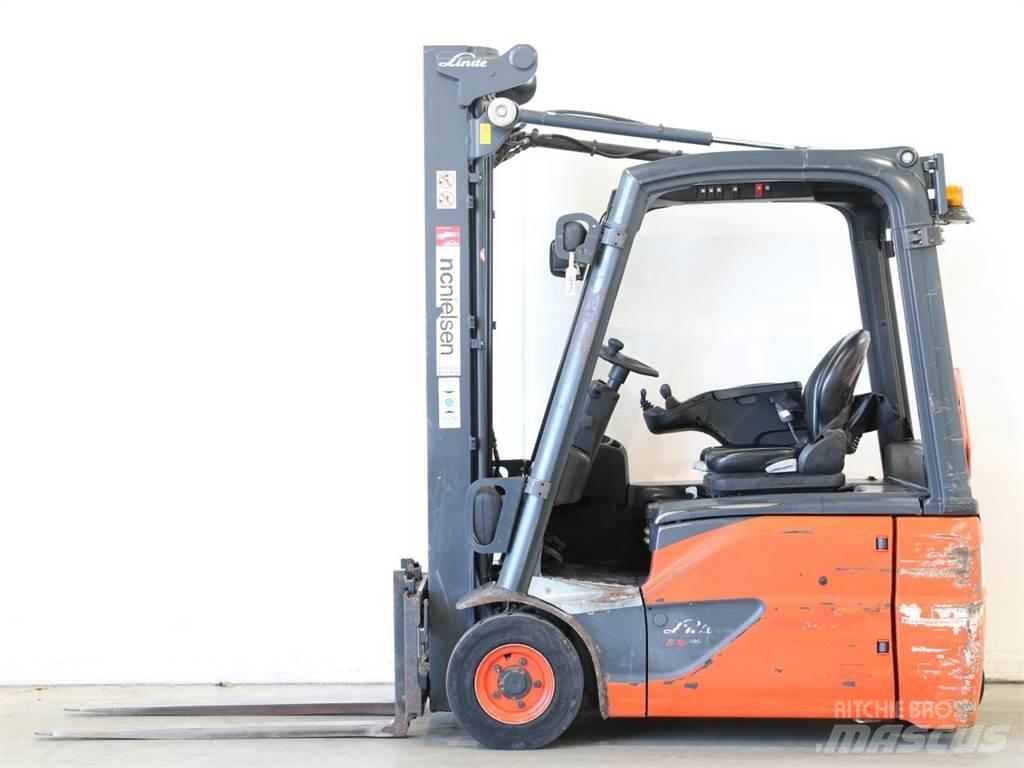 Linde E16/386-02 EVO Elektrikli forkliftler