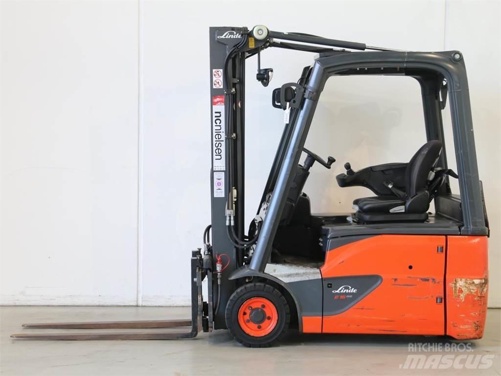 Linde E16/386-02 EVO Elektrikli forkliftler