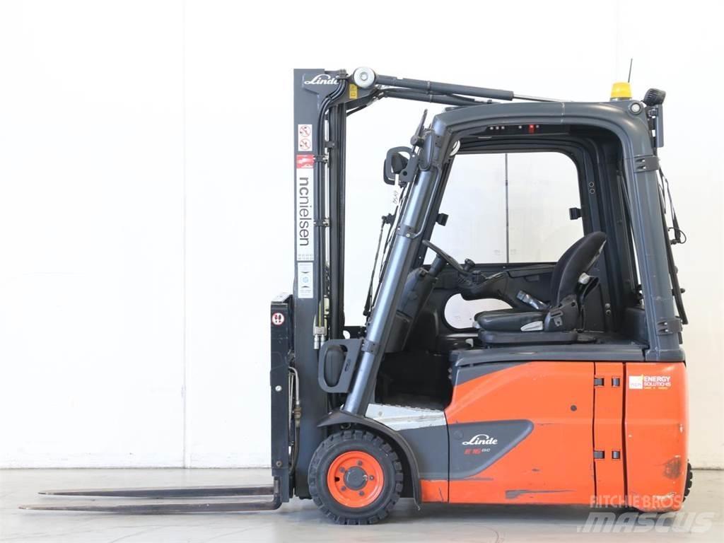 Linde E16/386-02 EVO Elektrikli forkliftler