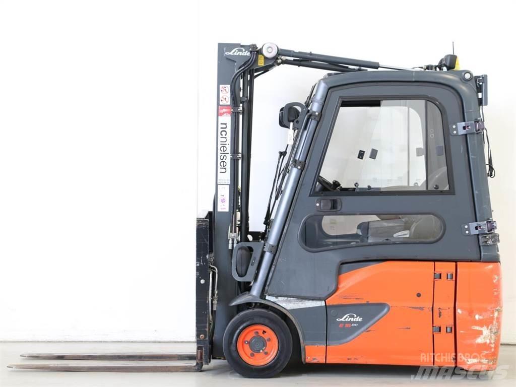 Linde E16/386-02 EVO Elektrikli forkliftler