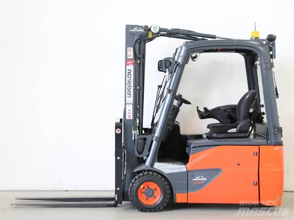 Linde E16/386-02 EVO Elektrikli forkliftler