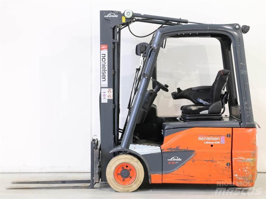 Linde E16/386-02 EVO Elektrikli forkliftler