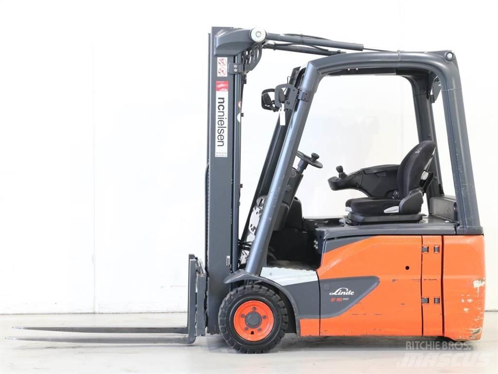 Linde E16/386-02 EVO Elektrikli forkliftler