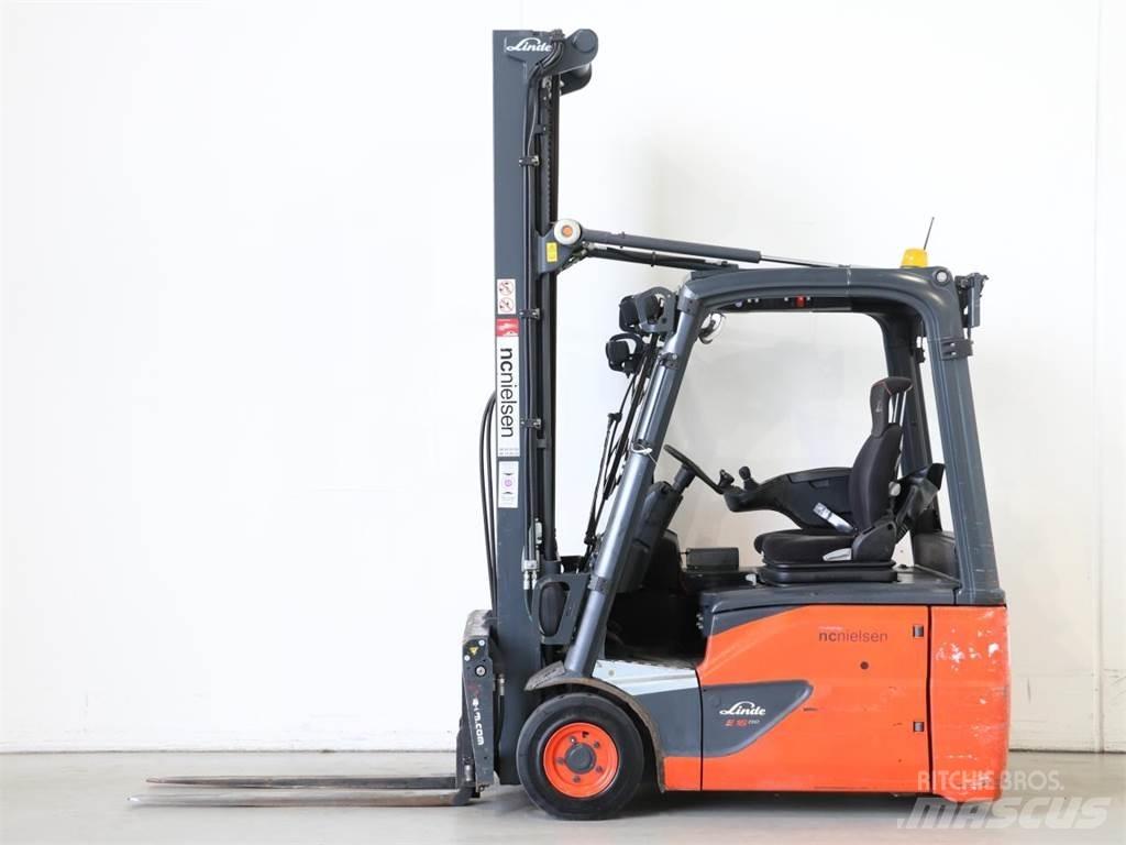 Linde E16 EVO/386-02 Elektrikli forkliftler