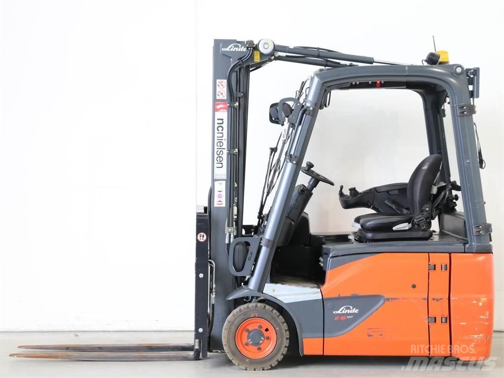 Linde E16 EVO/386-02 Elektrikli forkliftler