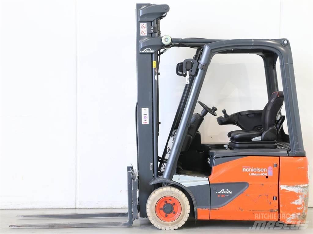 Linde E16C/386 EVO Elektrikli forkliftler