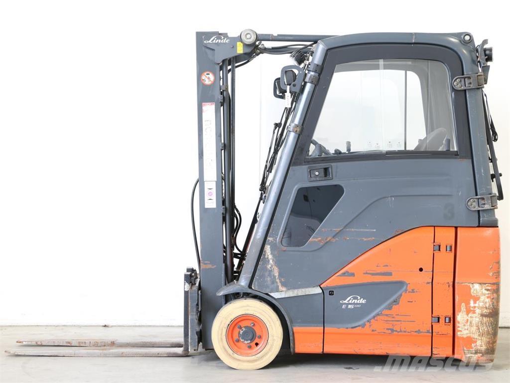 Linde E16H/386-02 Elektrikli forkliftler