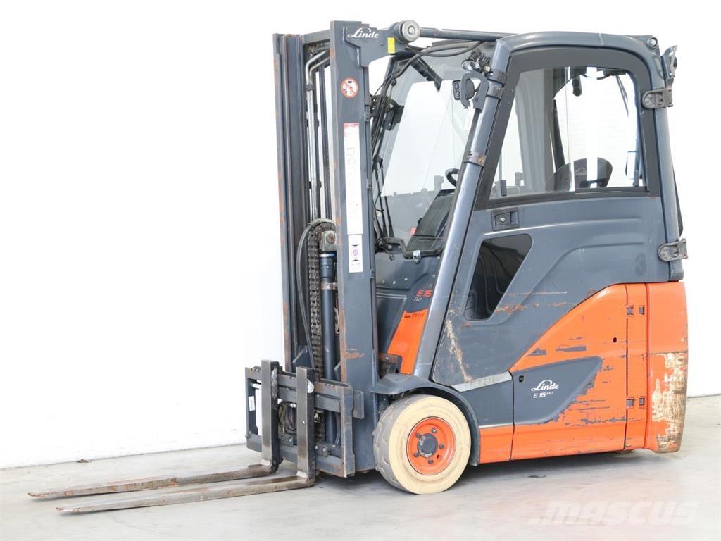 Linde E16H/386-02 Elektrikli forkliftler
