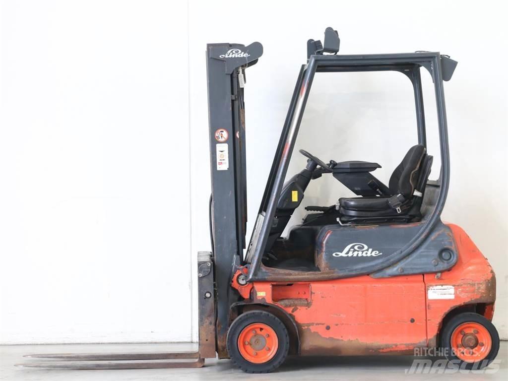 Linde E16P/335-02 Elektrikli forkliftler