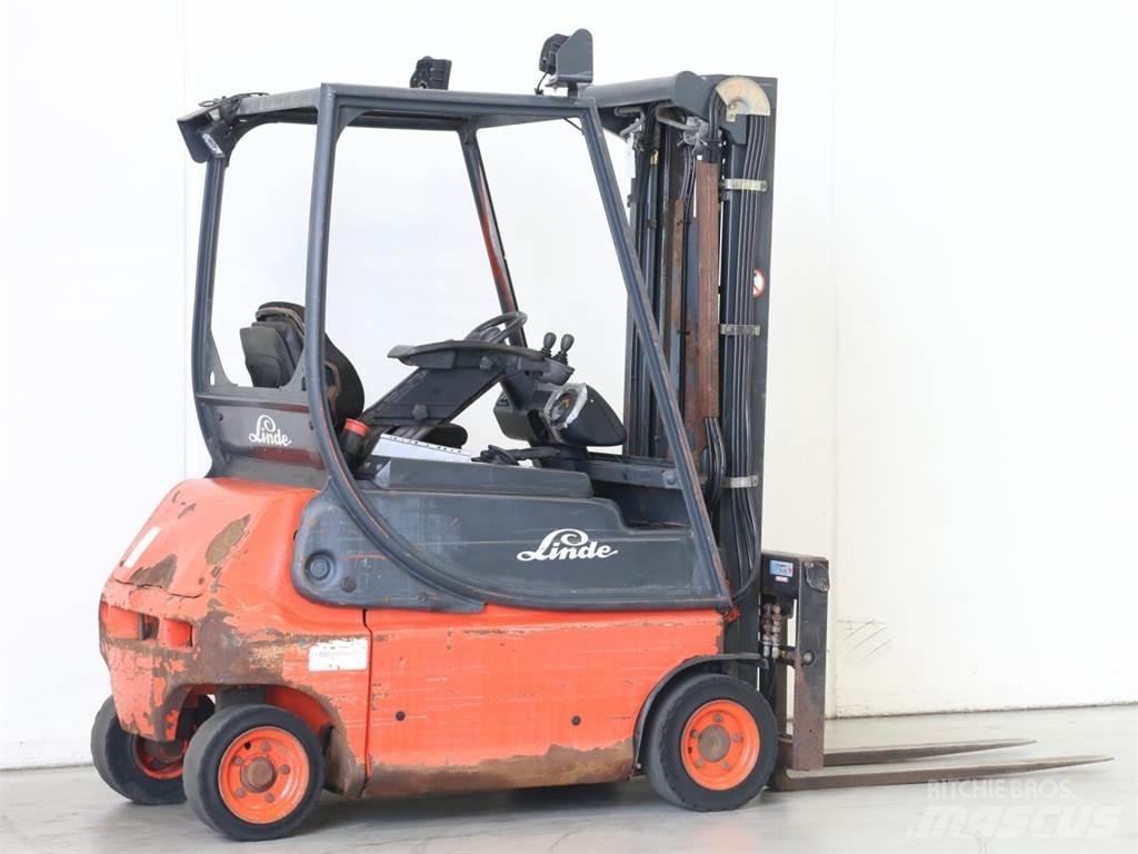 Linde E16P/335-02 Elektrikli forkliftler