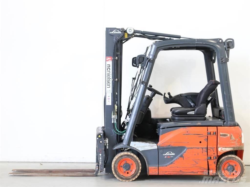 Linde E16P/386-02 Elektrikli forkliftler