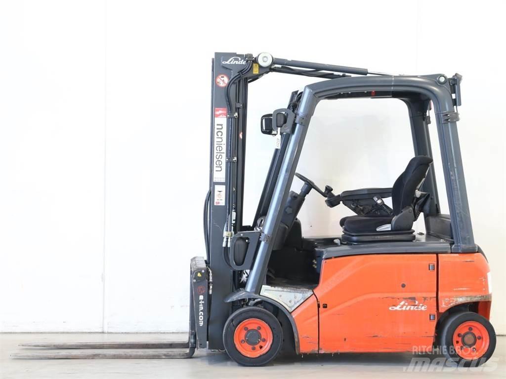 Linde E16P/386-02 Elektrikli forkliftler