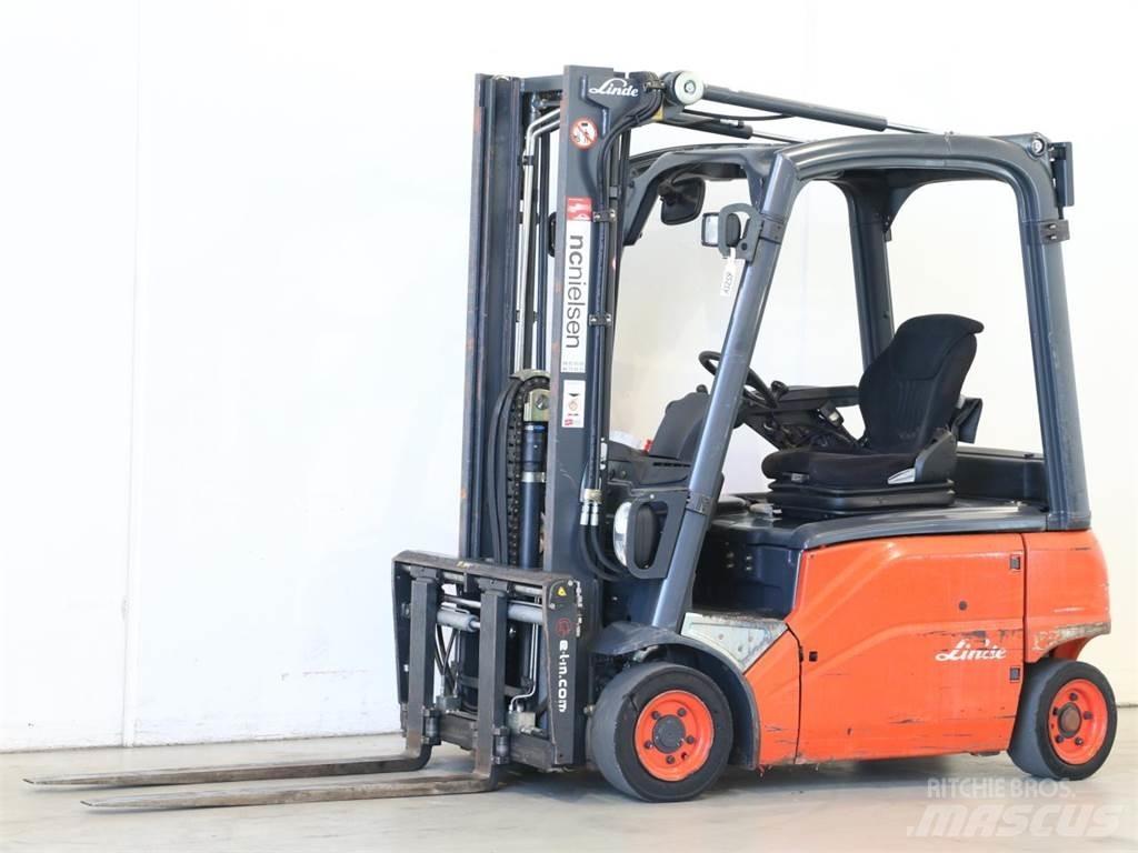 Linde E16P/386-02 Elektrikli forkliftler