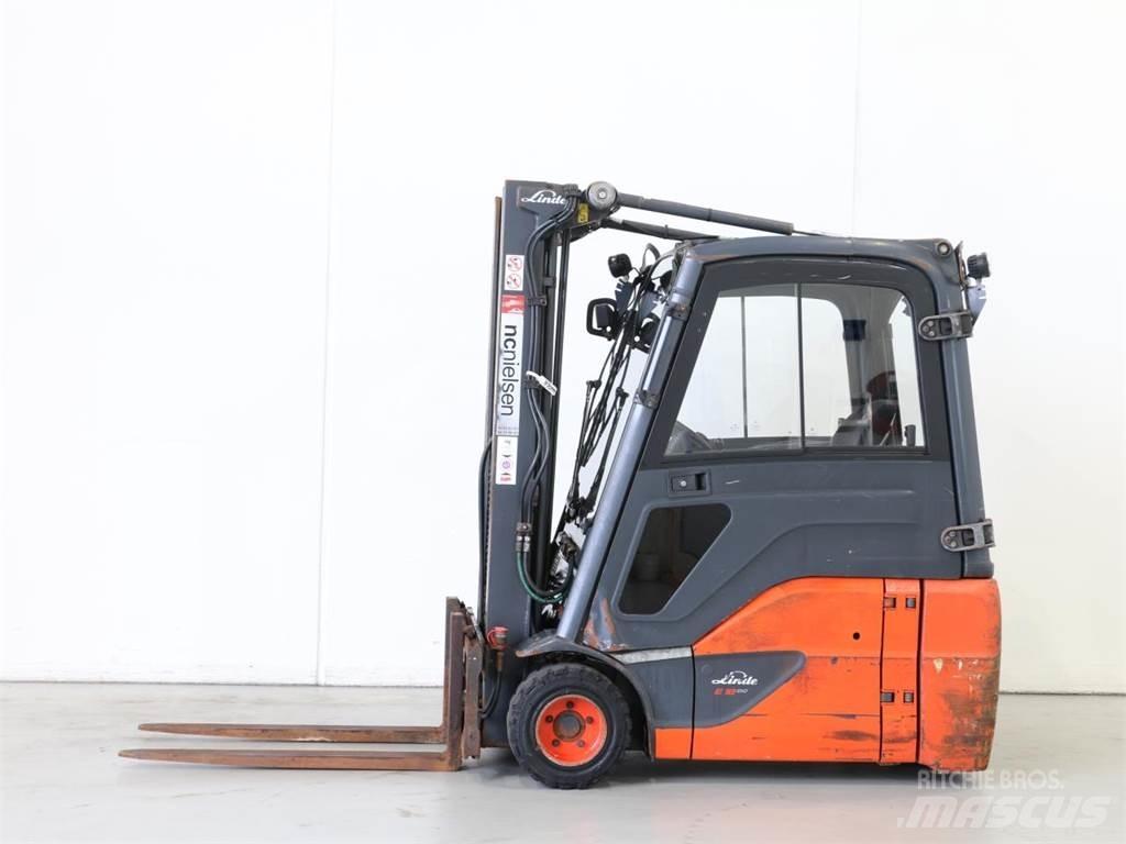 Linde E18/386-02 EVO Elektrikli forkliftler