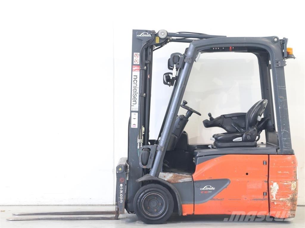 Linde E18/386-02 EVO Elektrikli forkliftler
