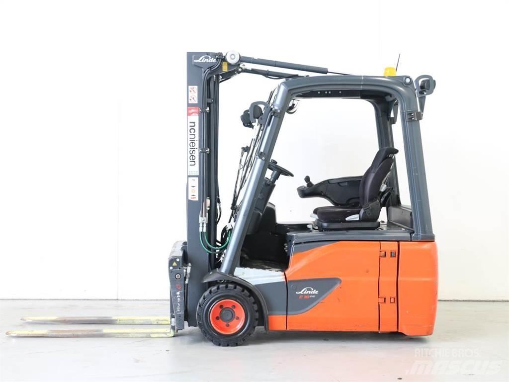 Linde E18 EVO/386-02 Elektrikli forkliftler