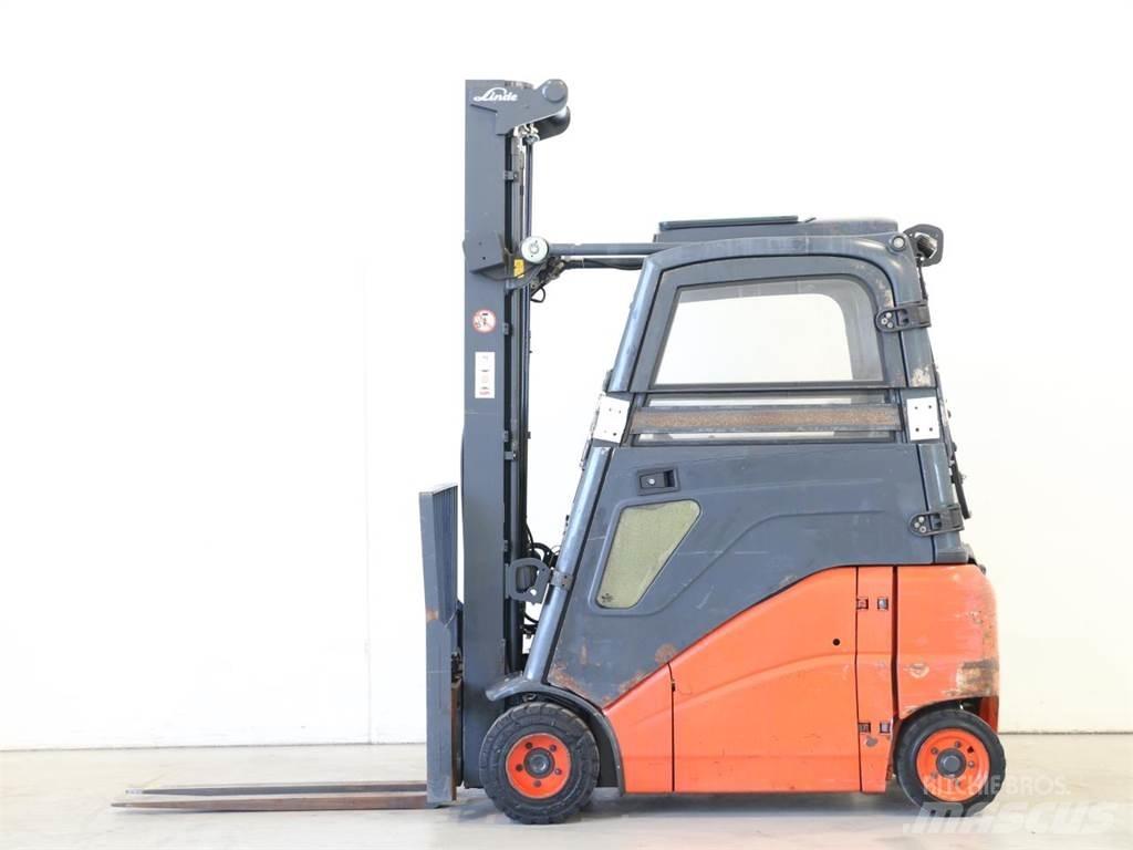 Linde E18PH/386-01 Elektrikli forkliftler