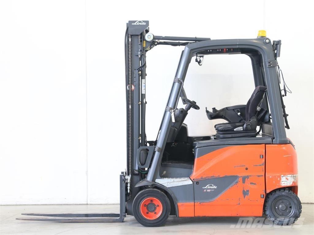 Linde E18PH/386-02 Elektrikli forkliftler