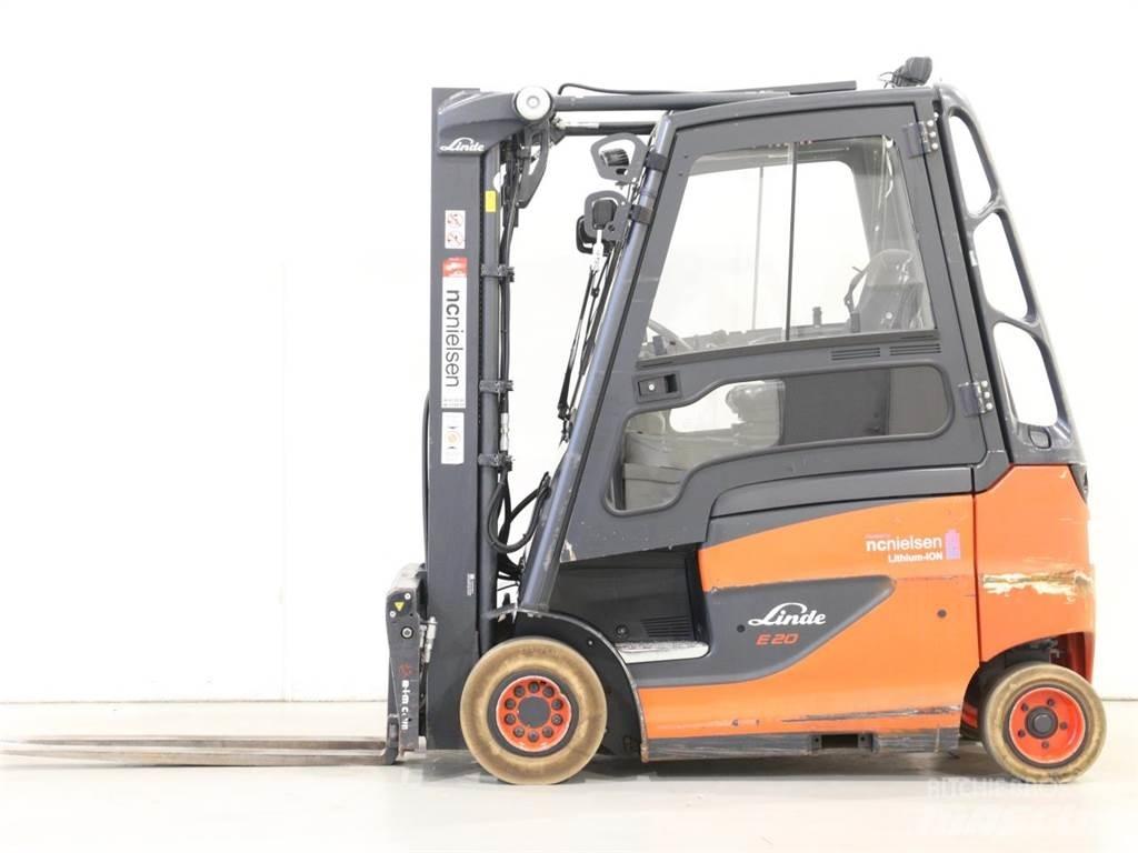 Linde E20/600H/387 Elektrikli forkliftler
