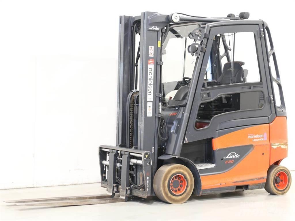 Linde E20/600H/387 Elektrikli forkliftler