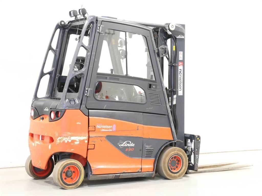 Linde E20/600H/387 Elektrikli forkliftler