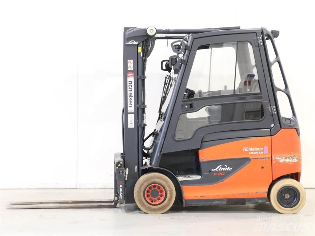 Linde E20/600H/387 Elektrikli forkliftler