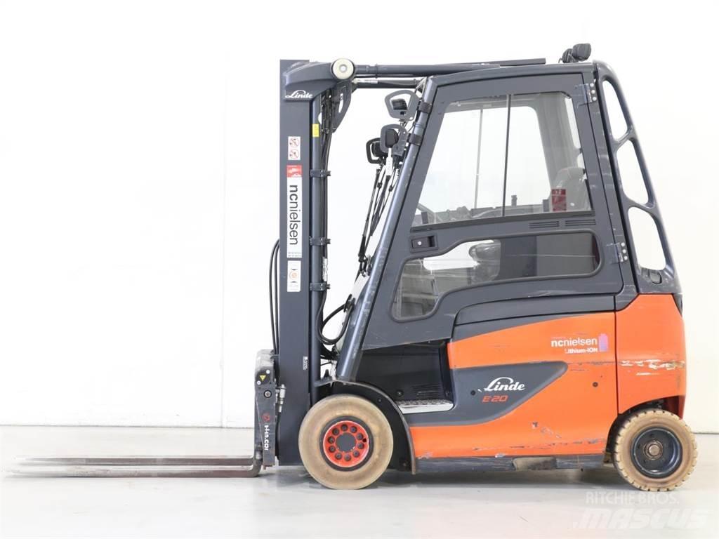 Linde E20/600H/387 Elektrikli forkliftler