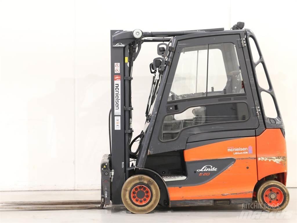 Linde E20/600H/387 Elektrikli forkliftler