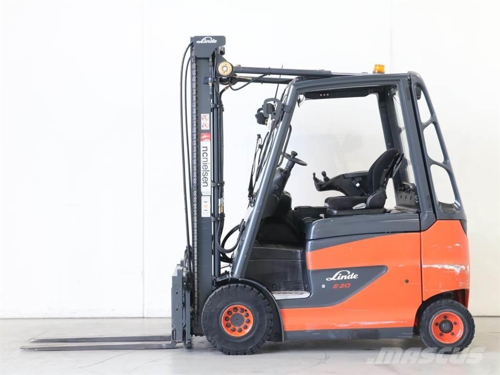 Linde E20/600H/387 Elektrikli forkliftler