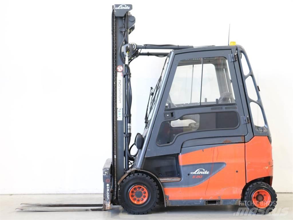 Linde E20/600H/387 Elektrikli forkliftler
