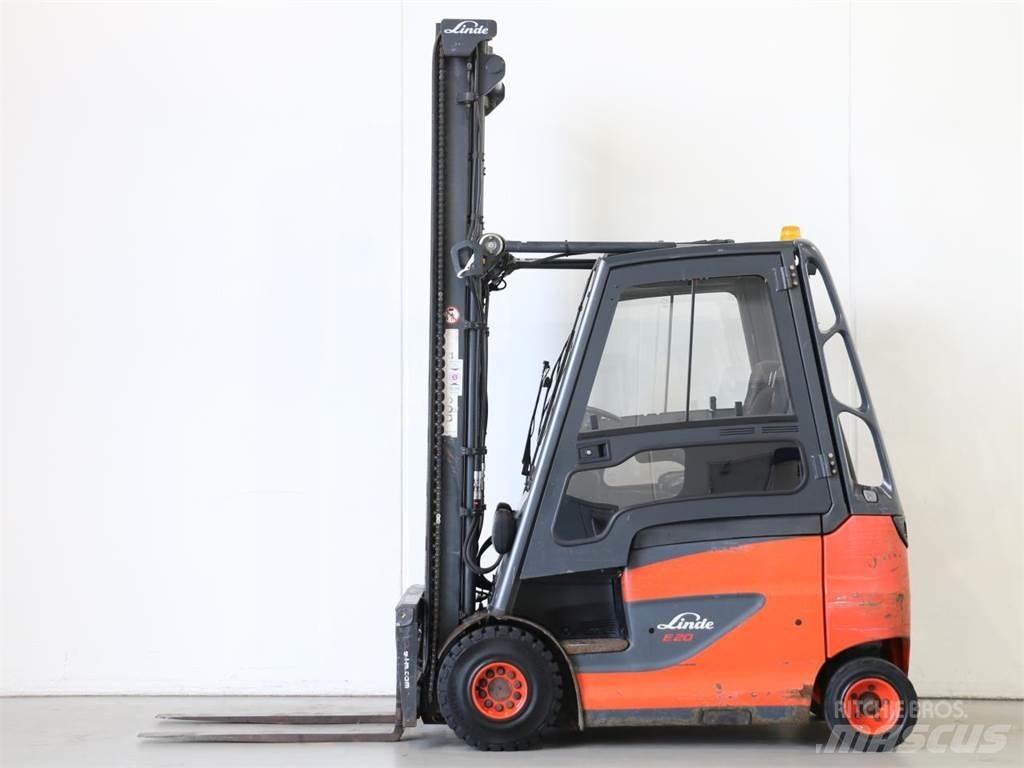 Linde E20/600H/387 Elektrikli forkliftler