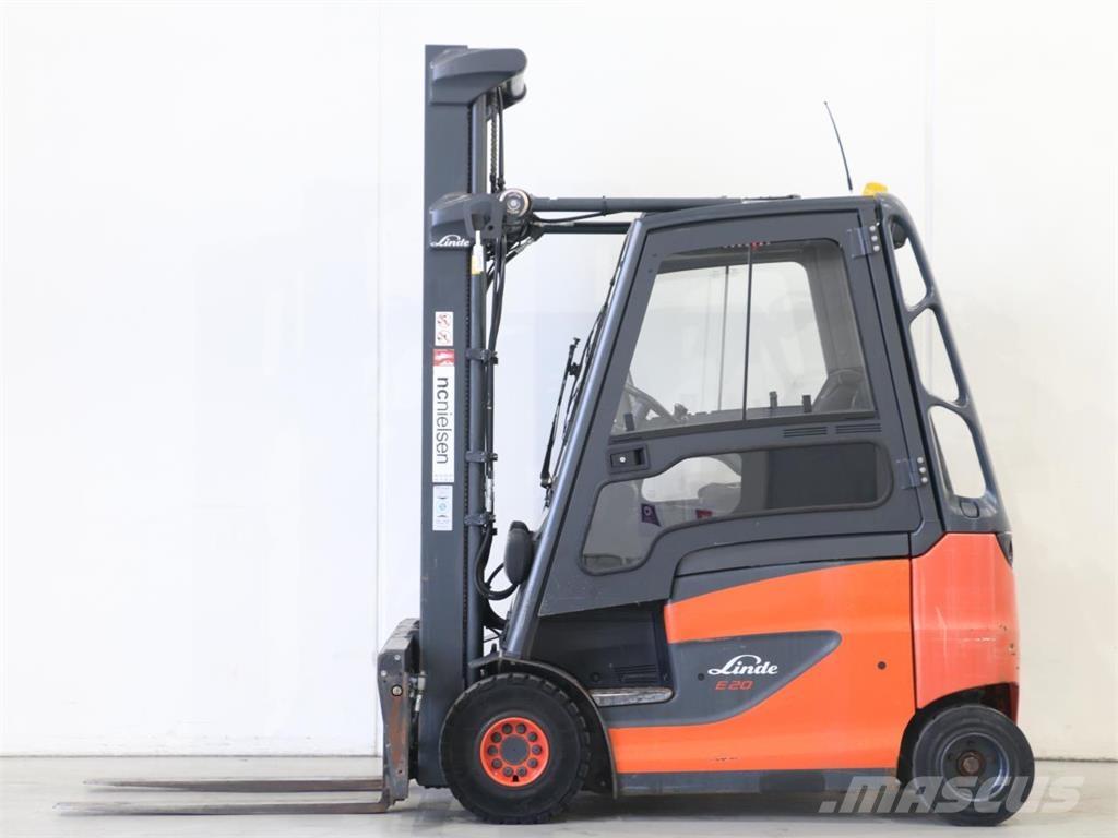 Linde E20/600H/387 Elektrikli forkliftler