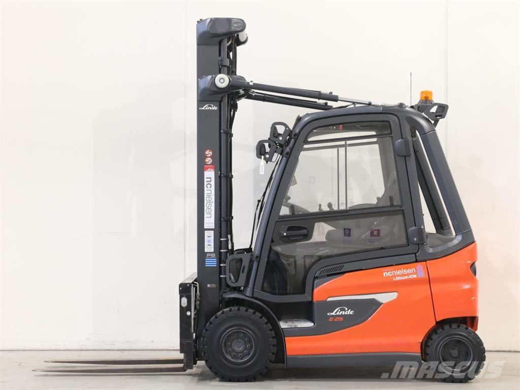 Linde E25/1252-01 Elektrikli forkliftler