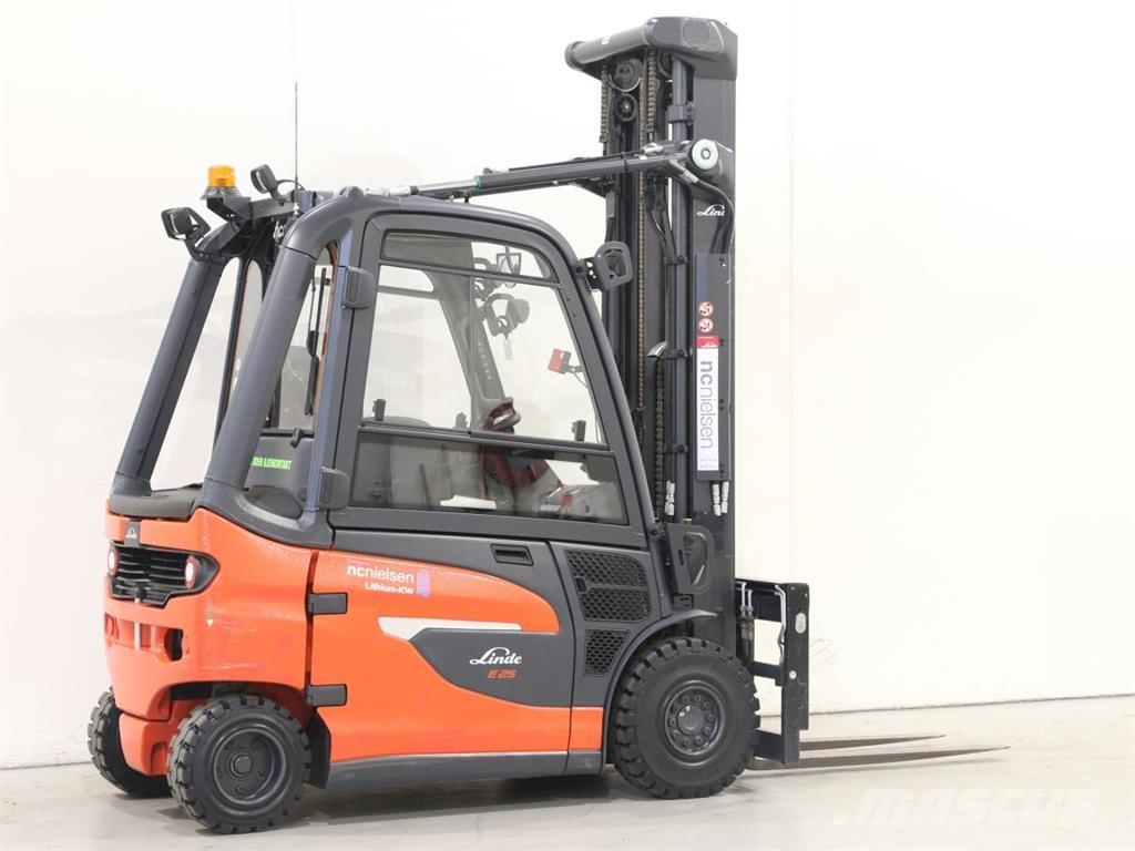 Linde E25/1252-01 Elektrikli forkliftler
